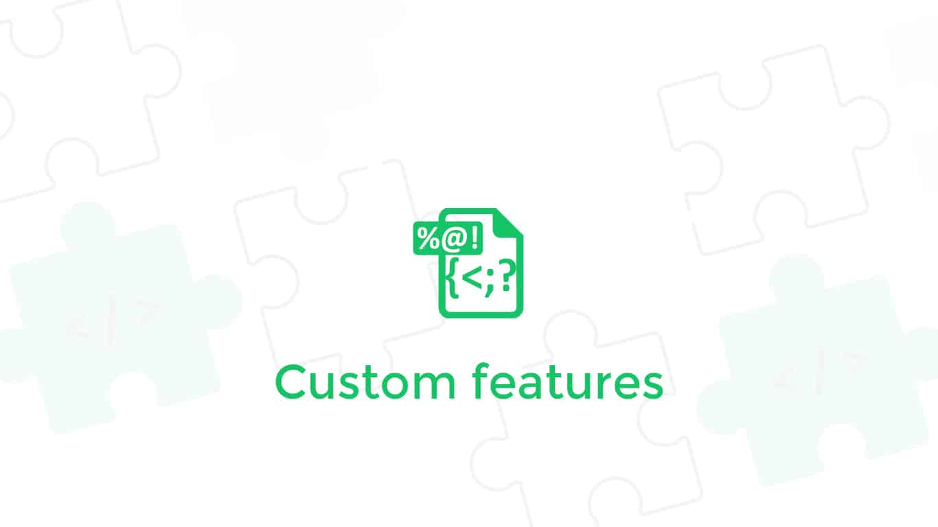 Custom Features